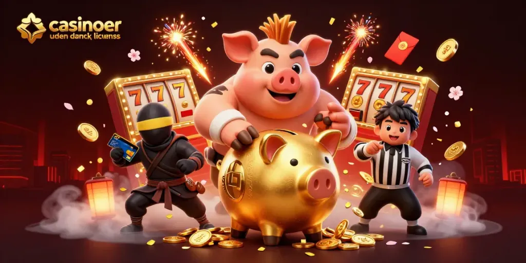 Experience the excitement of casinoer uden dansk licens with vibrant 3D characters and casino elements!