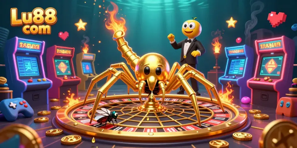 Experience thrilling bets and vibrant gaming at Lu88 com with immersive characters and casino elements.