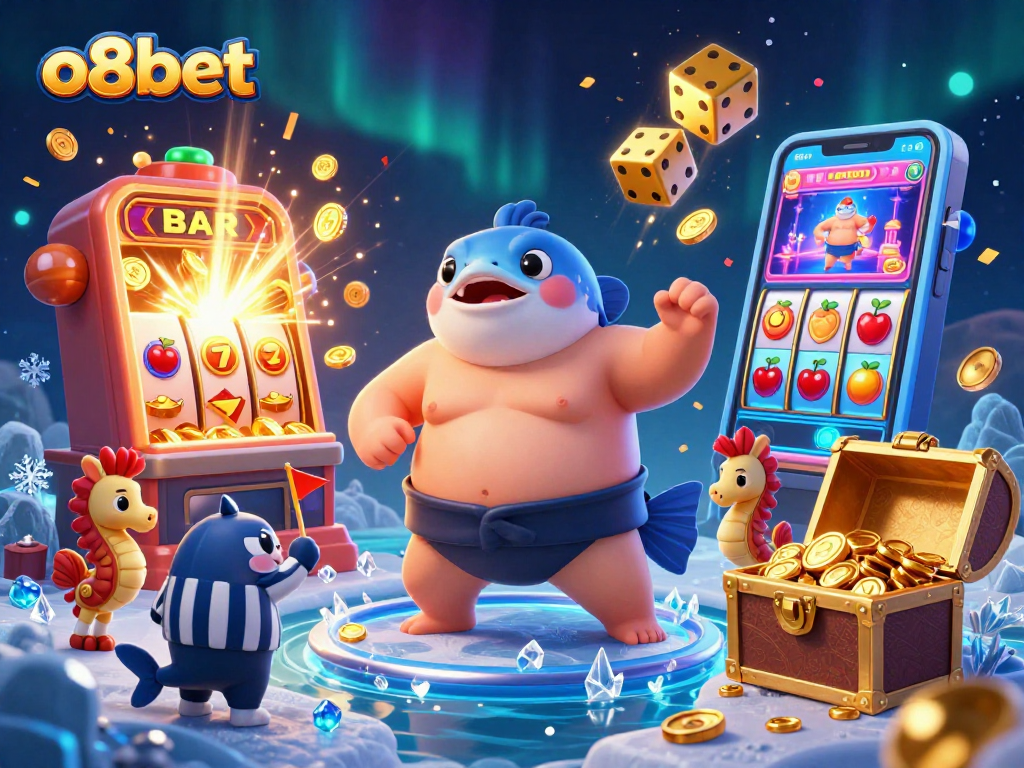 Engage in exciting gameplay at o8bet with a vibrant aquarium-themed slot machine spectacle.