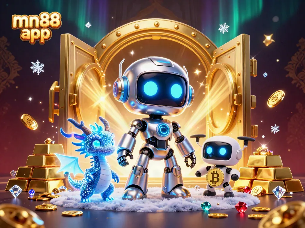 Experience winning moments with mn88 app in a vibrant digital casino scene with unique characters.