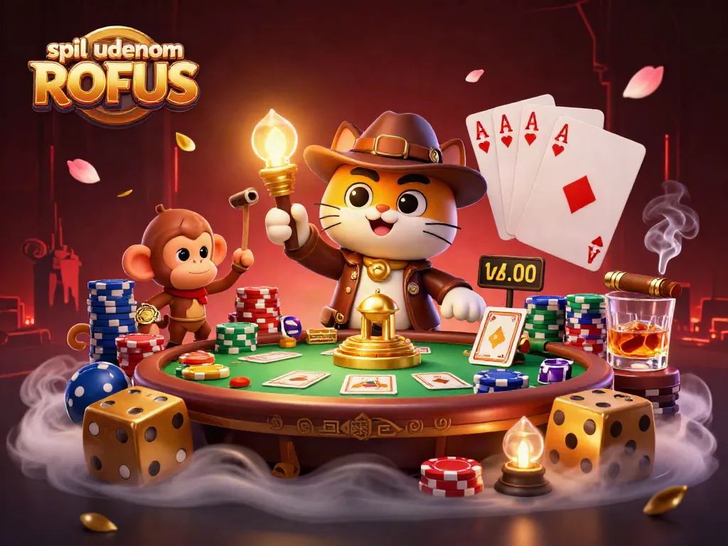 Engage in thrilling games at spil uden om ROFUS with vibrant casino elements and exciting dynamics.